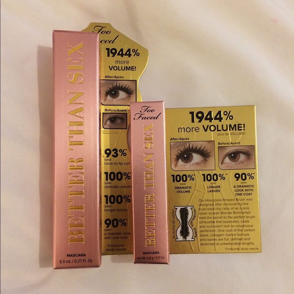 Too Faced Better Than Sex Mascara Bundle